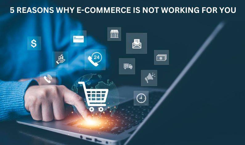 5 Reasons Why E-Commerce is not Working for You